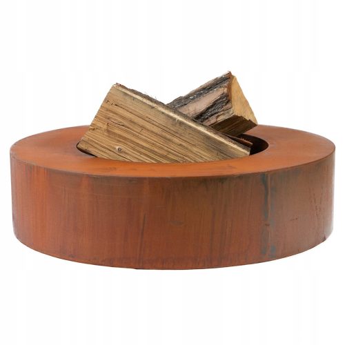  Corten Round Garden Fire Pit Corten Steel Round 80 cm