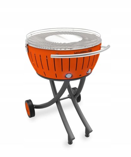  VRTNI ŽAR NA OGLJE ZELO VELIK BREZDIMNI ŽAR LOTUS GRILL XXL PREMIČNI VOZIČEK