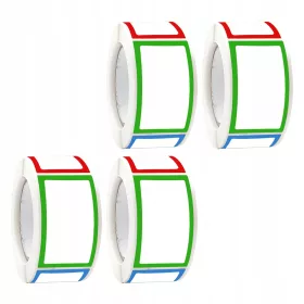    NALEPKE ZA ETIKETE BARVNO LEPILO ODSTRANLJIVA BAKRENA PLOŠČA ZA ZAMRZOVALNIK