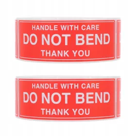  NALEPKE ZA KRHKE TOČKE ZA PAKIRANJE IN POŠILJANJE