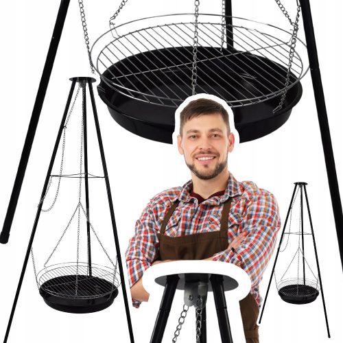  VIGALNI ŽAR NA OGLJE dia. 46 cm za vrt za parcelo trden hlev
