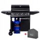  Voziček za plinski žar Activa DAKOTA III 12,8 + 3,2 kW Activa Mastercook