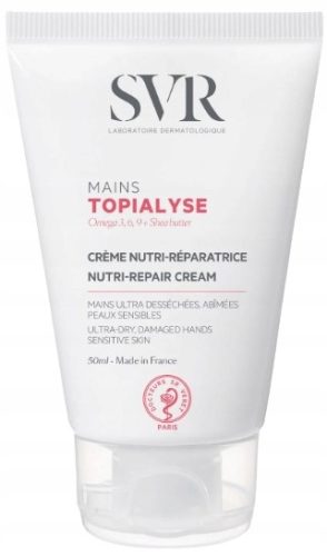 Krema za roke Topialyse Mains z maslom karite, 50 ml