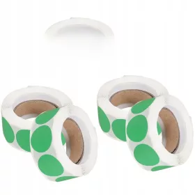    NALEPKE S PIKICAMI, NAREJENE SAM, V ZVITKU 0,5 X 2,5 X 0,1 CM