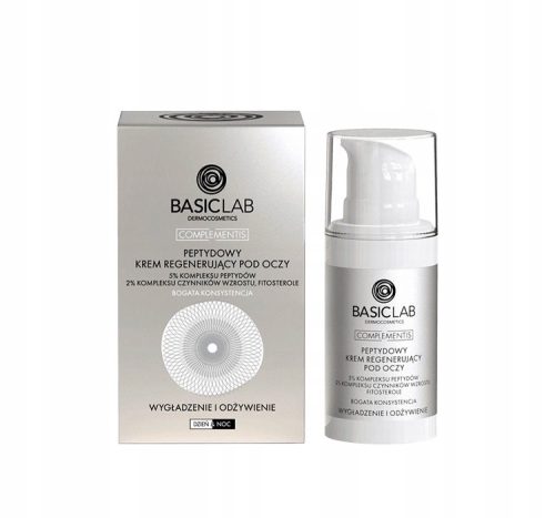 BasicLab Complementis Regeneracijska Peptidna Krema za Oči 15ml