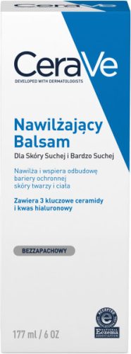 CeraVe Vlažilni Balzam za Suho in Zelo Suho Kožo z Ceramidi in Hialuronsko Kislin