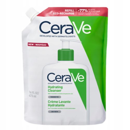 CeraVe Vlažilna emulzija za umivanje za normalno in suho kožo 473ml REFILL