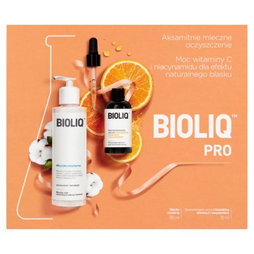 Bioliq PRO Komplet: Micelarno mleko in serum z fotostabilnim vitaminom C