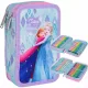 CoolPack Jumper 2 dvojna šolska peresnica z opremo Ledeno kraljestvo Elsa Anna