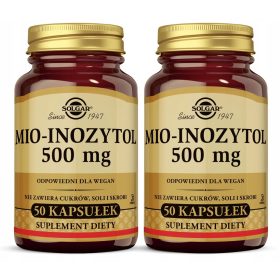  Solgar Mio-inozitol 500 mg - visokokakovostni dodatek za vašo prehrano, 100 kapsul