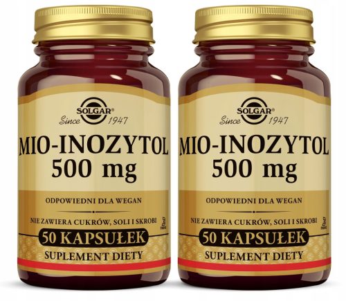 Solgar Mio-inozitol 500 mg - visokokakovostni dodatek za vašo prehrano, 100 kapsul