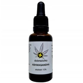   Ashwagandha v kapljicah za stres in ravnovesje - Adaptogen iz Indijskega ginsenga z 10% vitanolidi, 30ml
