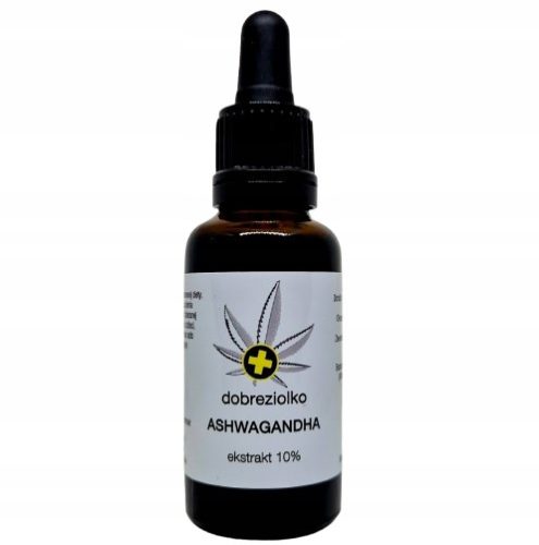Ashwagandha v kapljicah za stres in ravnovesje - Adaptogen iz Indijskega ginsenga z 10% vitanolidi, 30ml