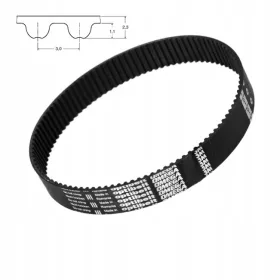  Zobati jermen HTD 3M 843 širine 25 mm OPTIBELT 281 zob
