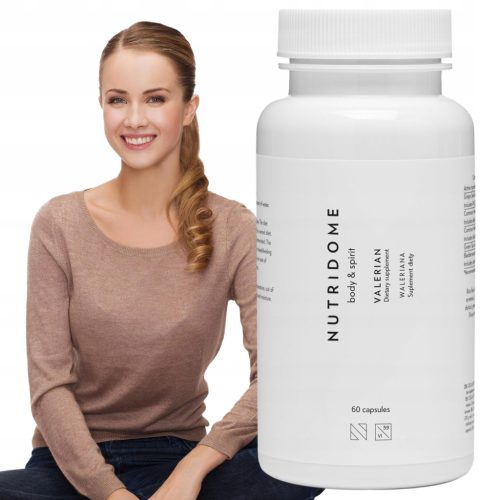 Valeriana Nutridome 500 mg - Naravna podpora za miren spanec in stres