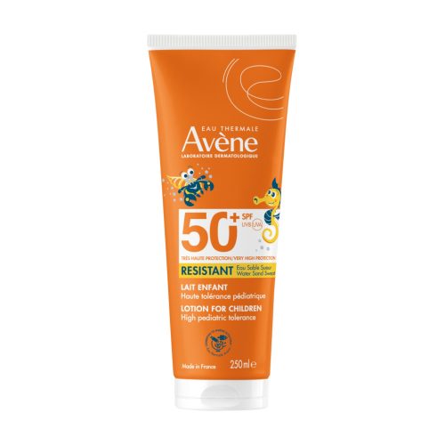Mlečko za otroke Avène Eau Thermale z zelo visoko zaščito SPF 50+, 250 ml