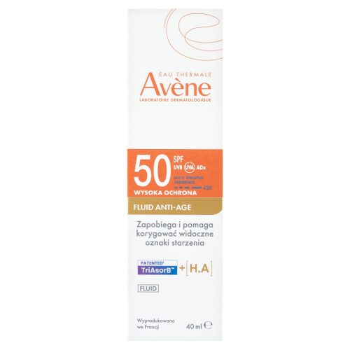 Avène FLUID ANTI-AGE SPF50: Visoka zaščita in anti-age nega za občutljivo kožo