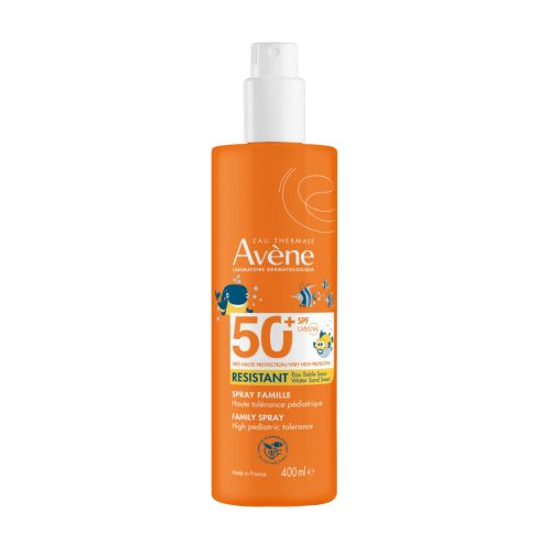 Avène Sun Resistant Family Spray - Zelo Visoka Zaščita SPF 50+ 400 ml
