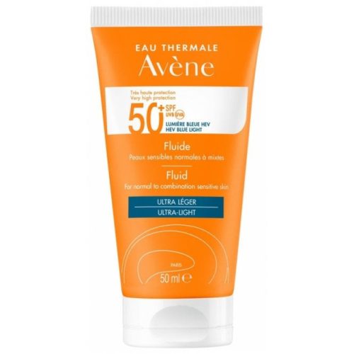 Avène Fluid SPF50+ za Normalno do Mešano Kožo, 50 ml - Ultralahka Sončna Zaščita