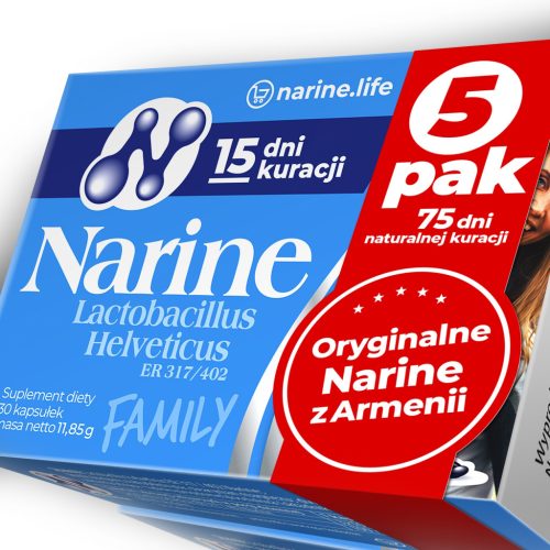 Narine – Probiotični dodatek za 75 dni z naravnim prebiotikom