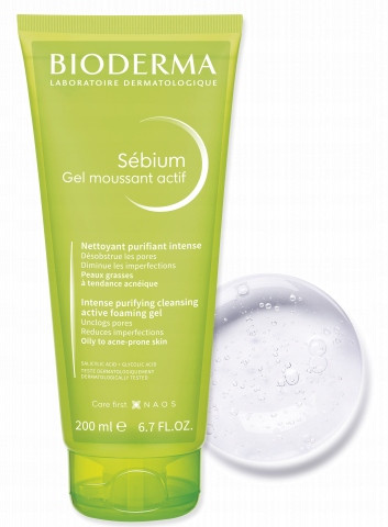 Bioderma Sébium Aktiven čistilni gel za globinsko čiščenje obraza