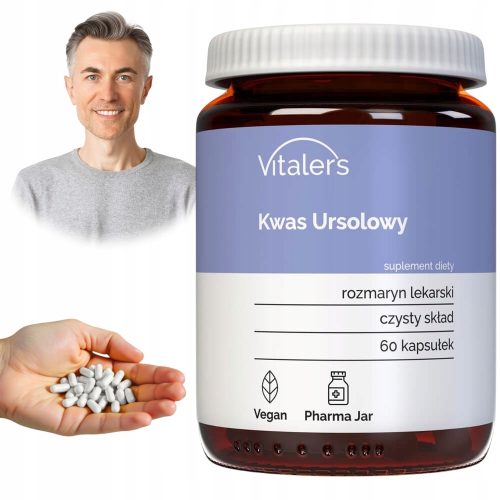 Kapsule Urzolinske kisline iz Vitaler's (60 kapsul) - Naravno okrepite svoje telo