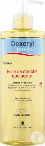 Dexeryl Olje za umivanje za suho in zelo suho kožo, 500 ml