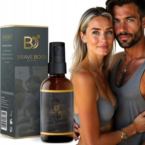 Brave Boss Original 50 ml - Učinkovit sprej za močnejše izkušnje in nadzor nad ejakulacijo