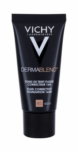 Vichy Dermablend Korekcijski Fluid z Dolgotrajnim Učinkom, Odstin GOLD št. 45, 30 ml