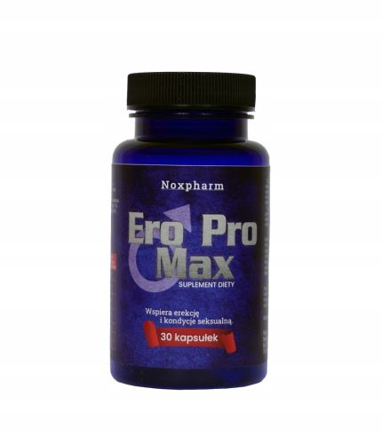 Ero Pro Max - Naravne kapsule za izboljšanje moške spolne zmogljivosti (30 kapsul)