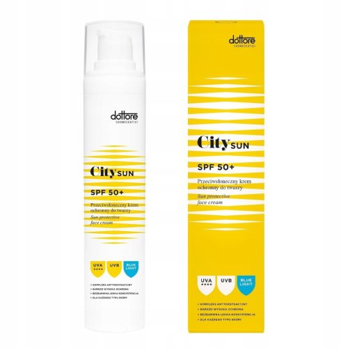 Dottore CITY SUN - Zaščitna krema za obraz SPF 50+, 50ml