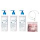 Bioderma Atoderm Creme Ultra - Vlažilna krema za suho in občutljivo kožo (3 x 500 ml) z brezplačno zapestnico