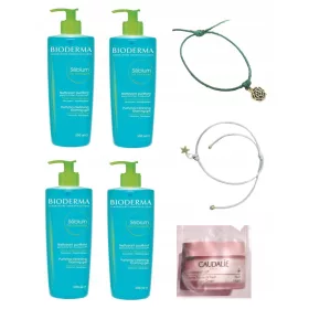   Paket za nego kože Bioderma Sebium Gel Moussant 4x 500 ml + DARILO