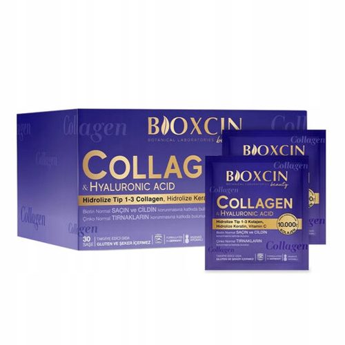 Bioxcin Beauty Collagen: Kolagen, Biotin in Vitamin C - 30 vrečk po 11 g