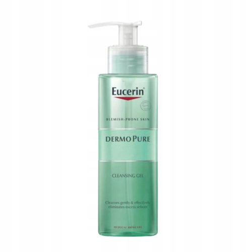 Eucerin Dermopure čistilni gel za obraz in mastno kožo, 400 ml