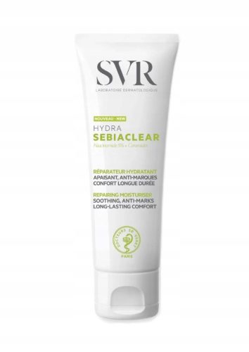 SVR Sebiaclear Hydra - Regeneracijska krema za obraz za aknasto kožo, 40ml