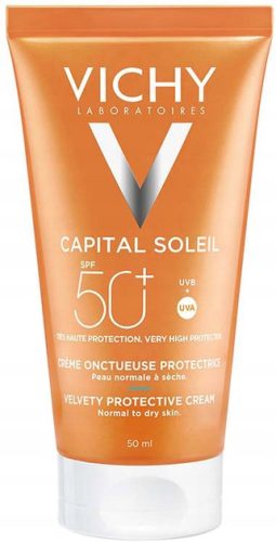 VICHY Capital Soleil SPF50 Aksamitna Krema za Obraz 50ml