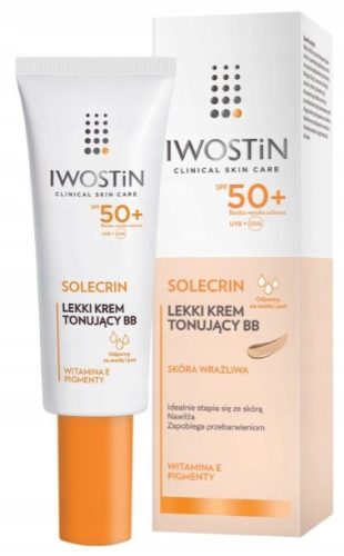 Iwostin Solecrin BB Krema za Občutljivo Kožo z ZF 50+, 30 ml
