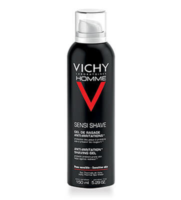 VICHY Homme pena za britje proti draženju kože 200ml