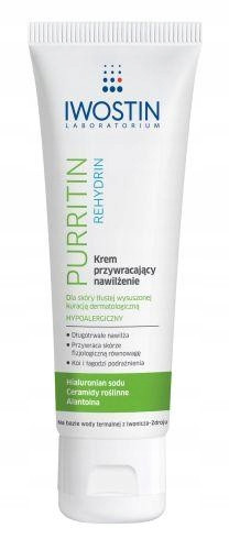 IWOSTIN PURRITIN Rehydrin Krema za obnovo vlažnosti kože, 40 ml