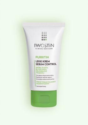 IWOSTIN PURRITIN Lahka krema za uravnavanje sebuma, 60 ml