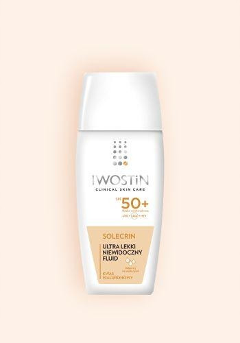 IWOSTIN SOLECRIN Ultra Lekki Fluid 50+ SPF za občutljivo kožo, 40ml