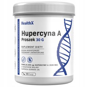   HealthX Huperzin A 30 g - Dodatek za Izboljšanje Spomina in Koncentracije