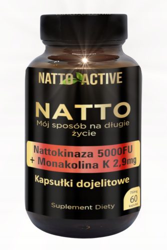 Natto Active – Naravna podpora za zdravje srca in ožilja, 60 kapsul