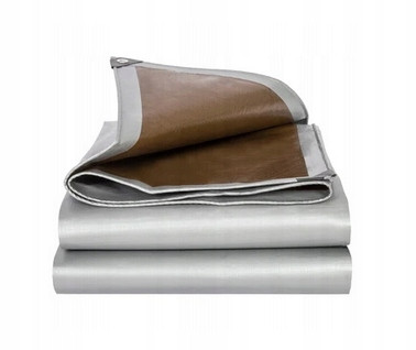 Vsestranska zaščitna ponjava SmartPak 10x15 210g, srebrno-rjava