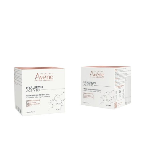 Nočna krema AVENE HYALURON ACTIV B3 z retinaldehidom, 40ml