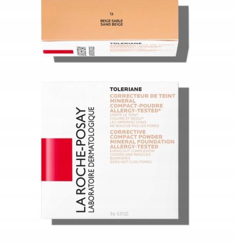 LA ROCHE-POSAY Toleriane Mineralni Puder v Kamnu 13 Sand Beige 9,5g