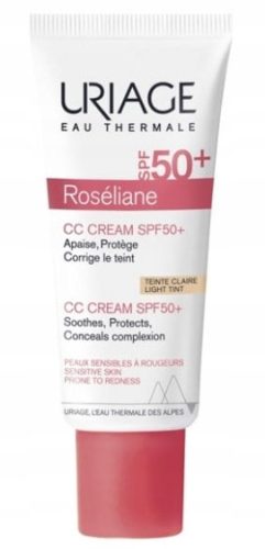 URIAGE Roseliane CC Krema SPF50+ za Občutljivo Kožo z Rdečico, 40ml