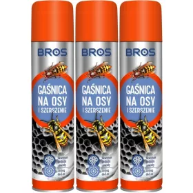 BROS Gasilni aparat za ose in sršene - 3x600 ml aerosol