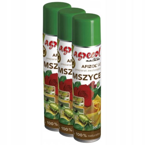 Agrecol Afizol AE - Aerosol proti ušem za vrtnice, 300 ml, paket 3 kosov